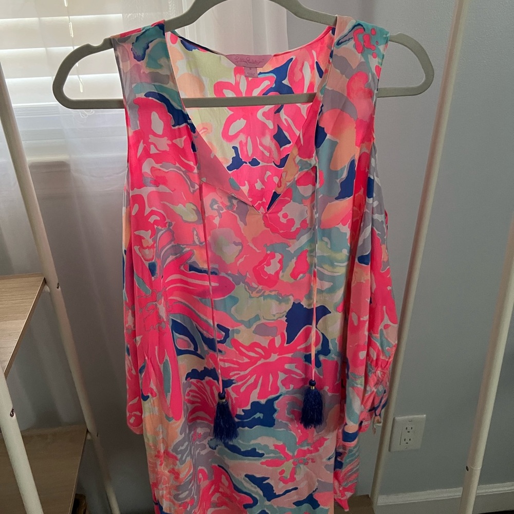 Lilly Pulitzer Benicia Tunic Dress - Playa Hermosa Multi Size Small